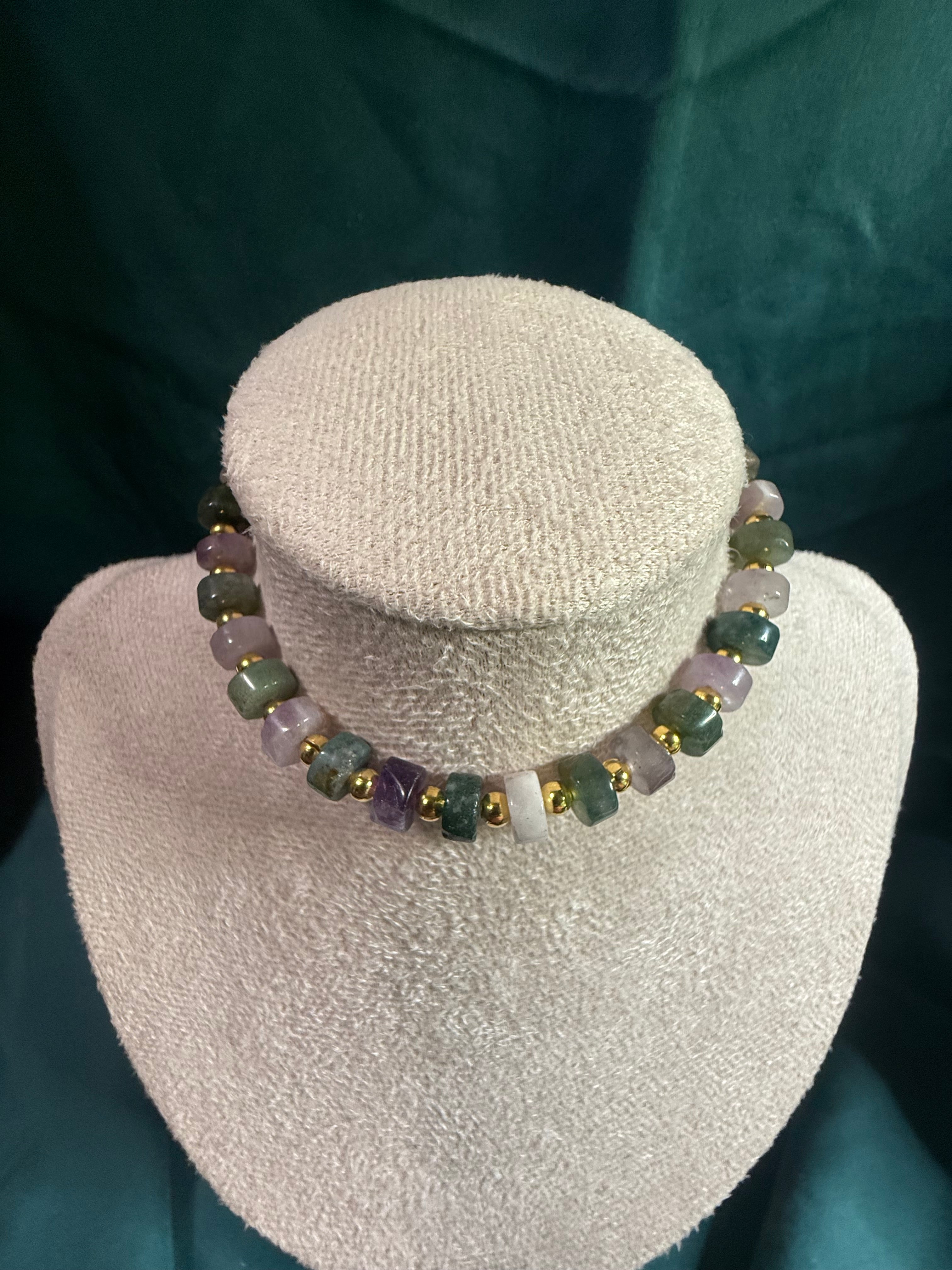 Rainbow Stone Bracelet